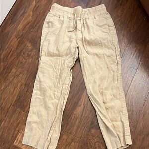 Quince Light Beige Linen pants